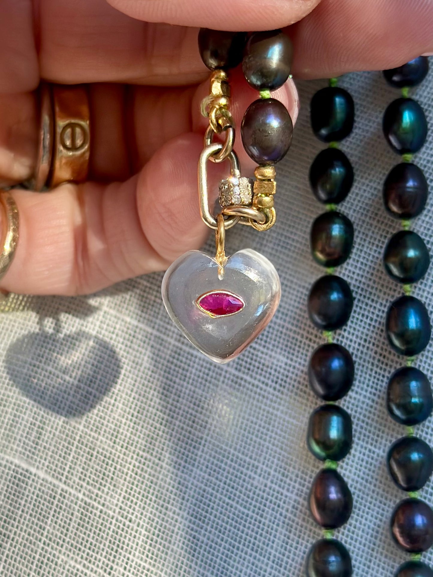 Crystal Flame Pendant