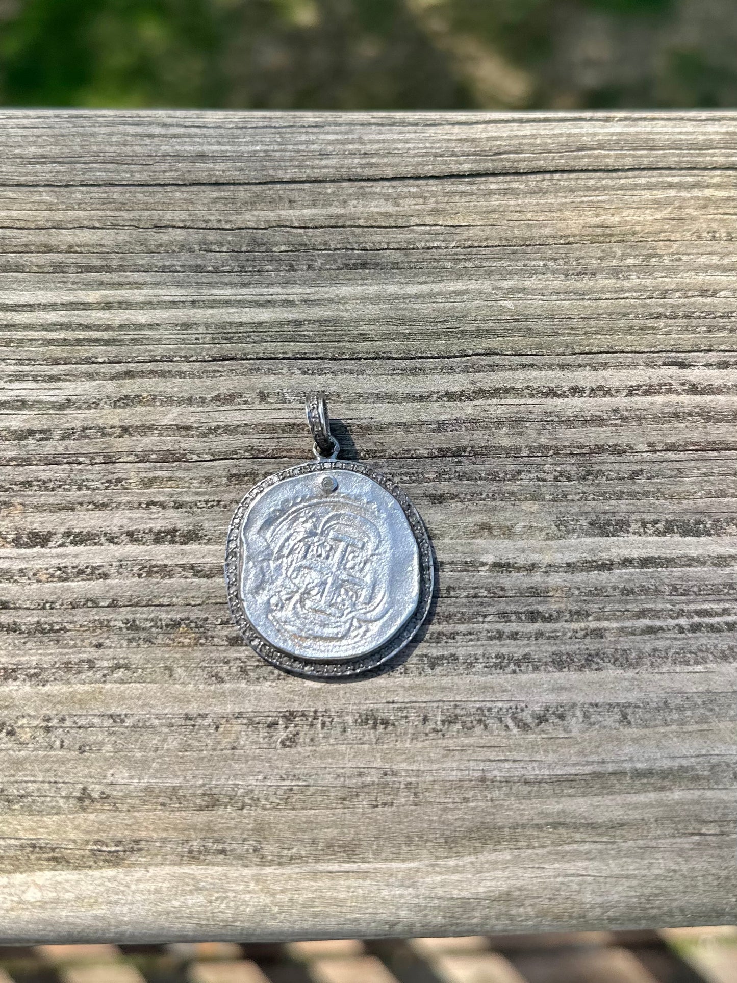 Diamond ‘Shipwreck’ Pendant