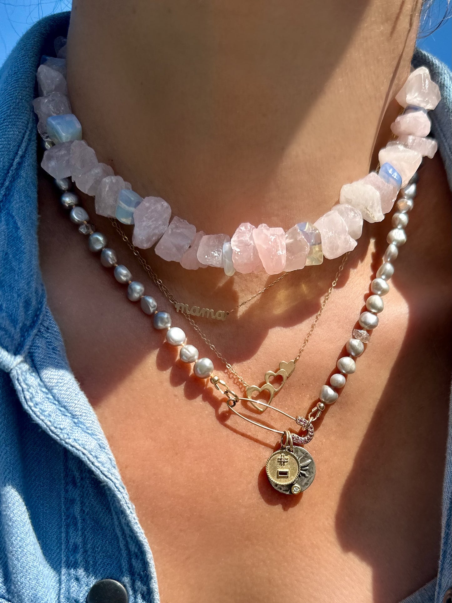 Rose Aura Necklace