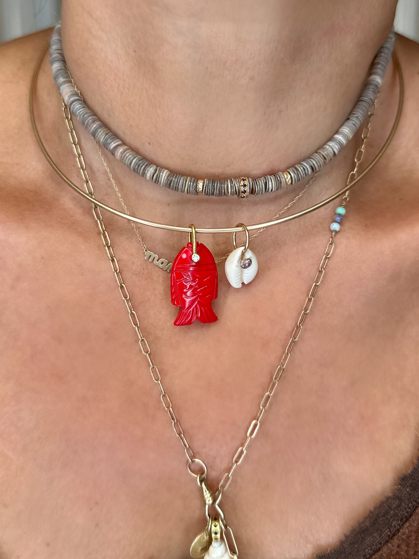 Cora Fish Pendant