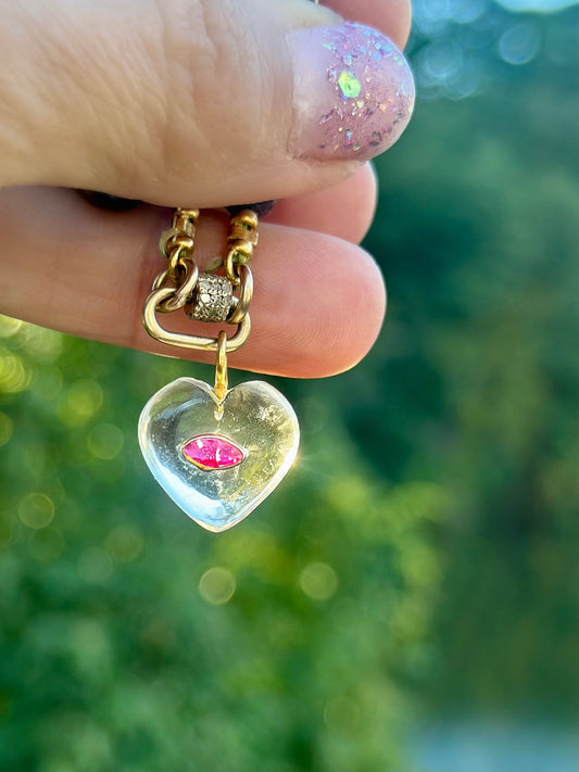 Crystal Flame Pendant