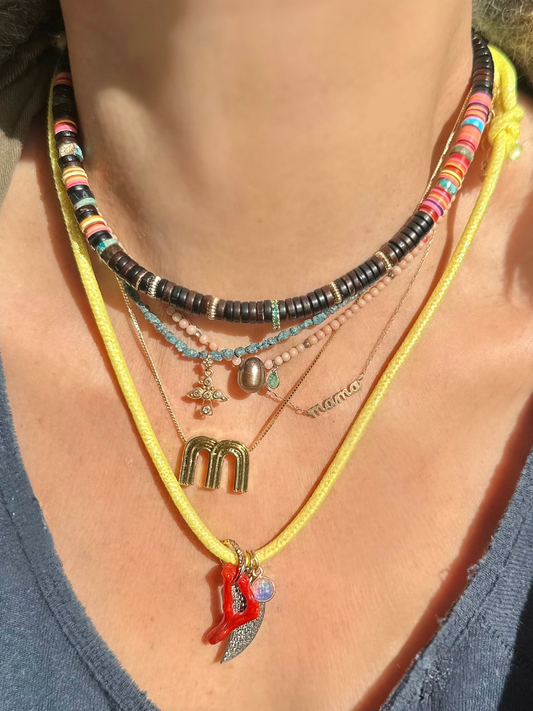 Desert Bloom Heishi Necklace