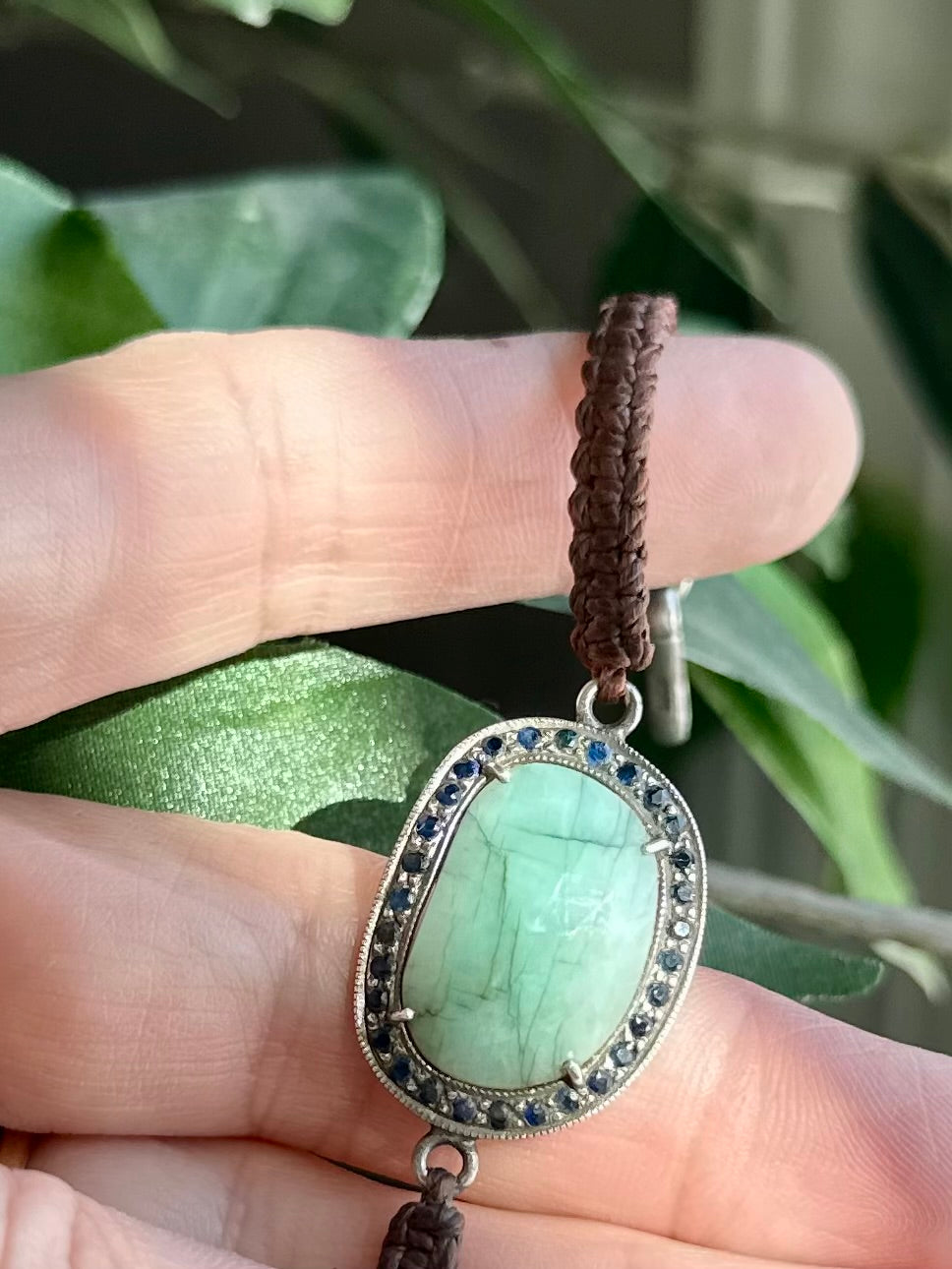 Earth and Sky, Woven Bracelet