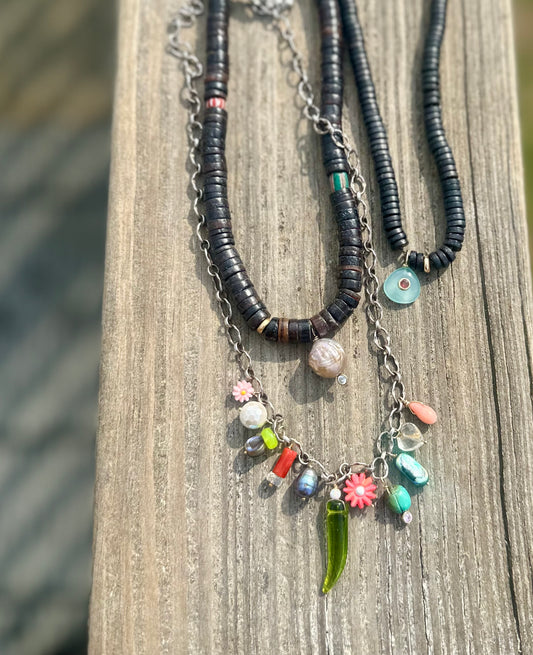 Summer Keepsake Charm Necklace