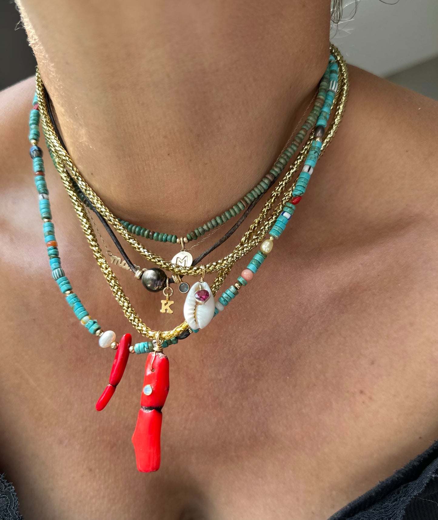 Shipwreck Coral Necklace