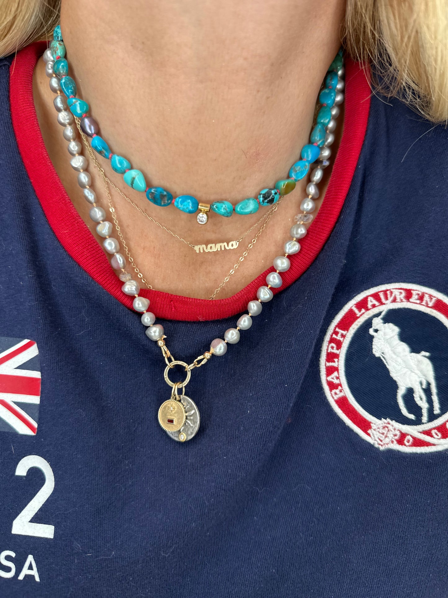 Turquoise Ember Necklace