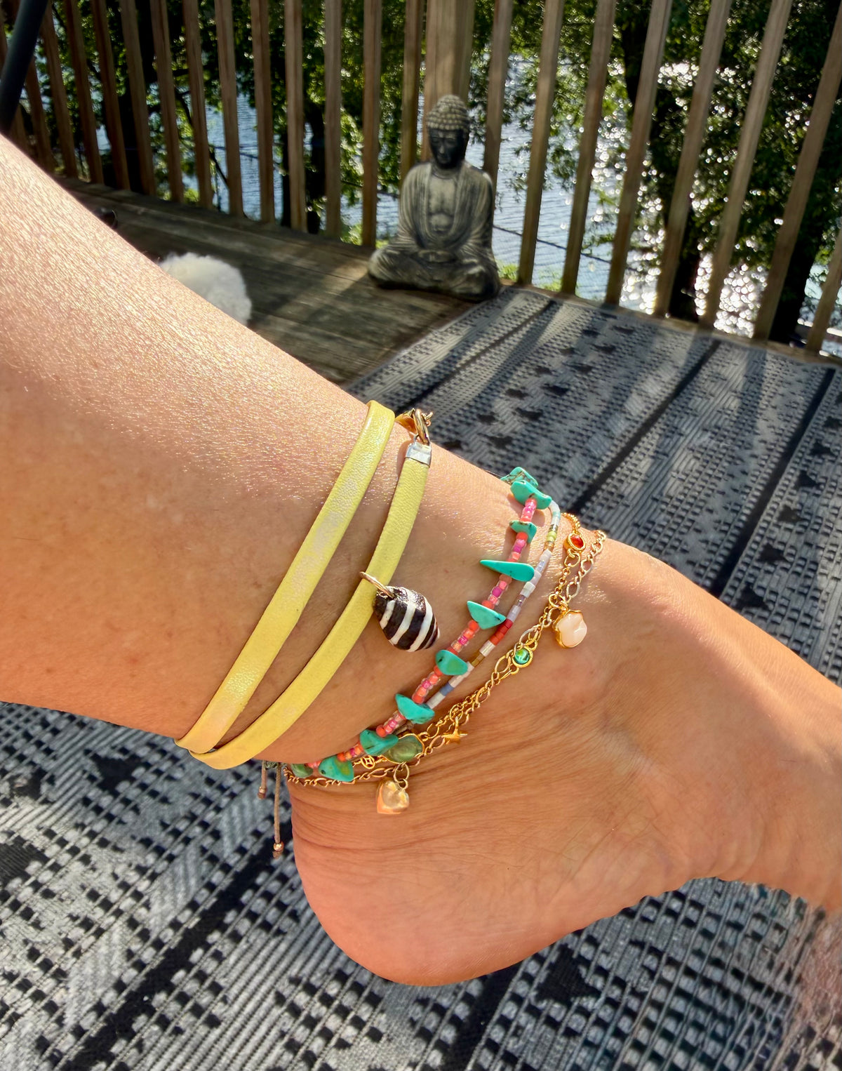 Wild Soul Turquoise Anklet