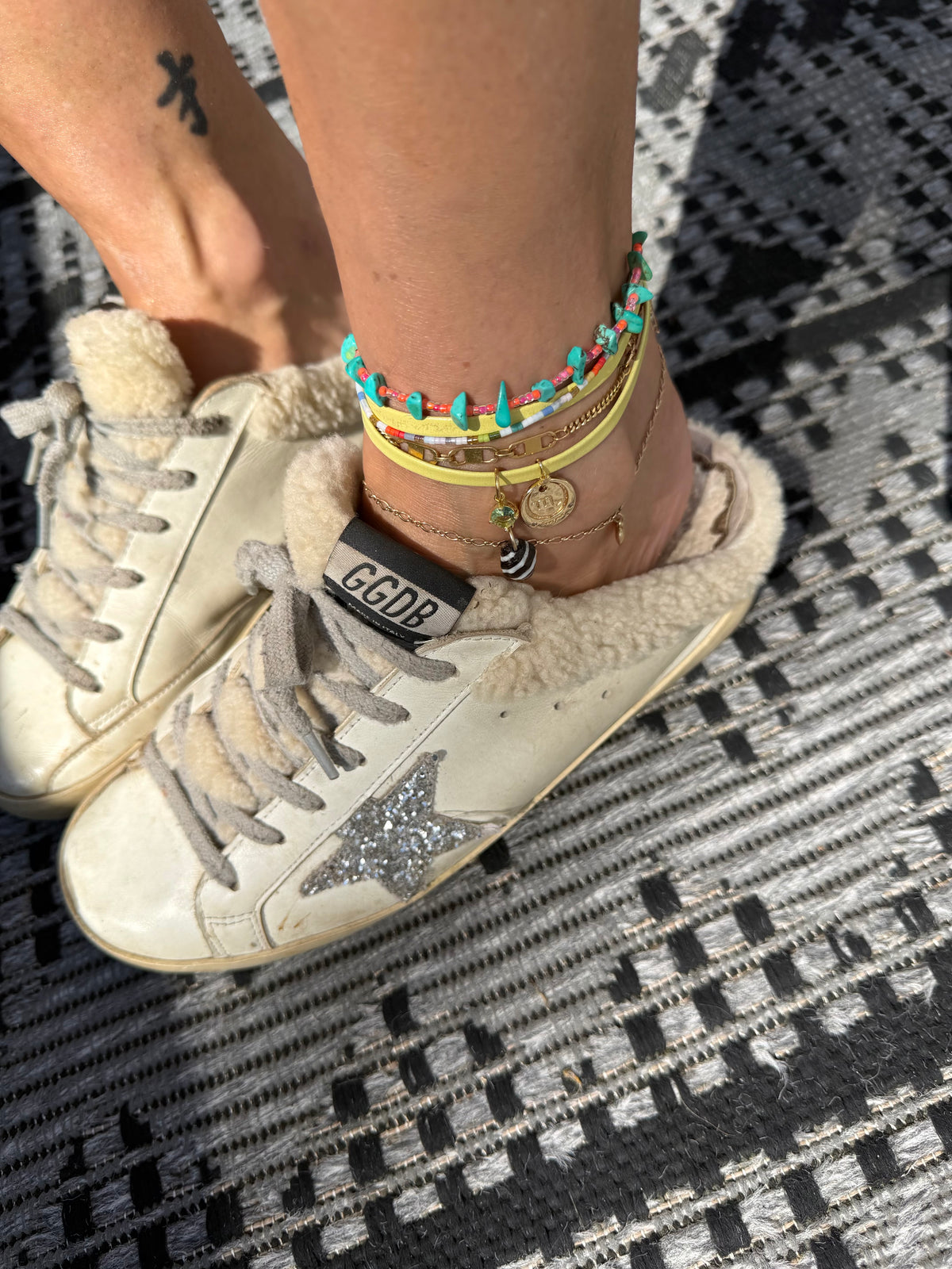 Wild Soul Turquoise Anklet