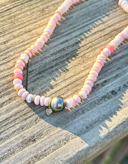 Lunar Heart Necklace