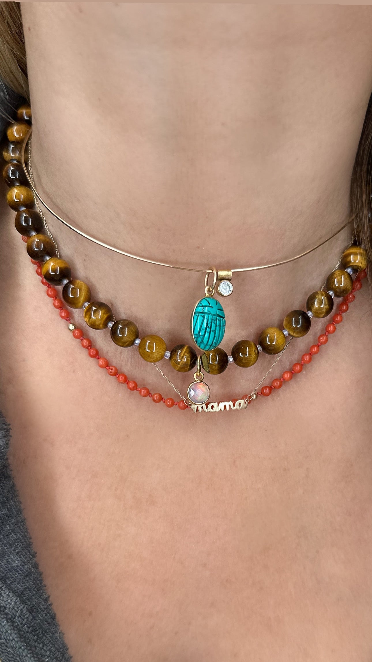 Solar Veil Necklace