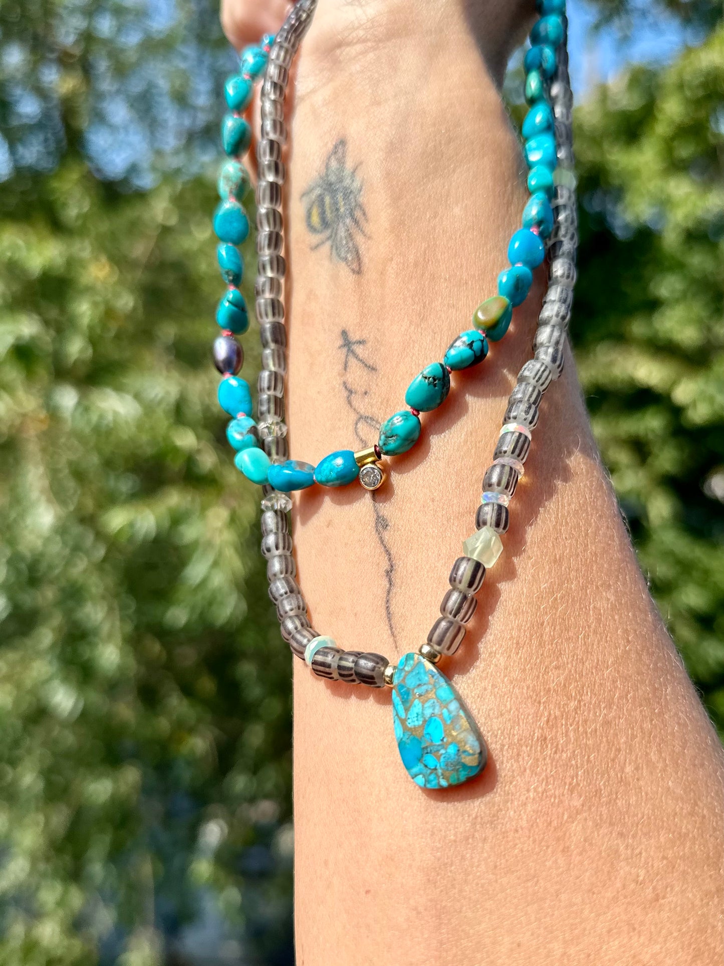 Turquoise Ember Necklace