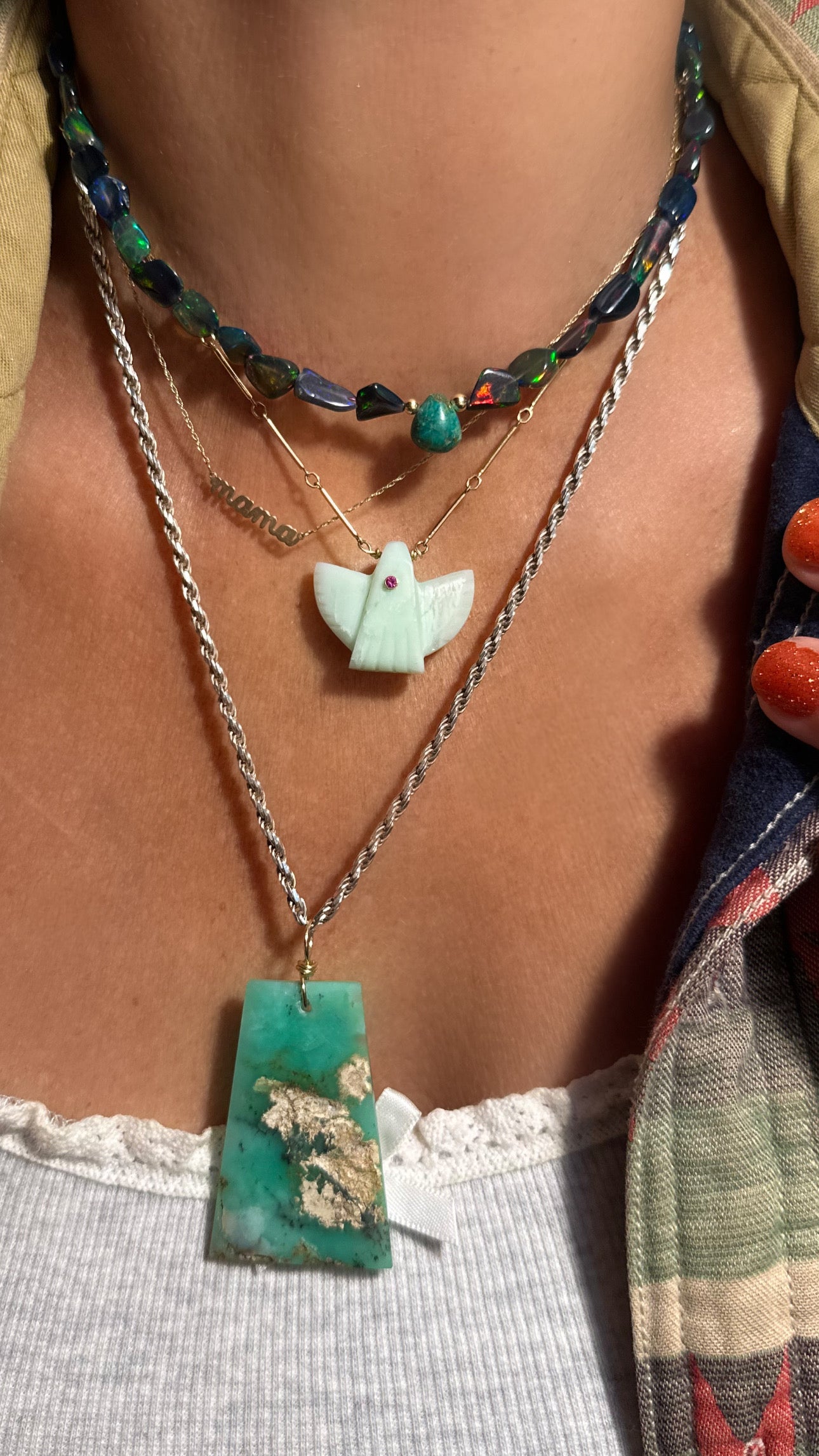 Eagle Heart Necklace