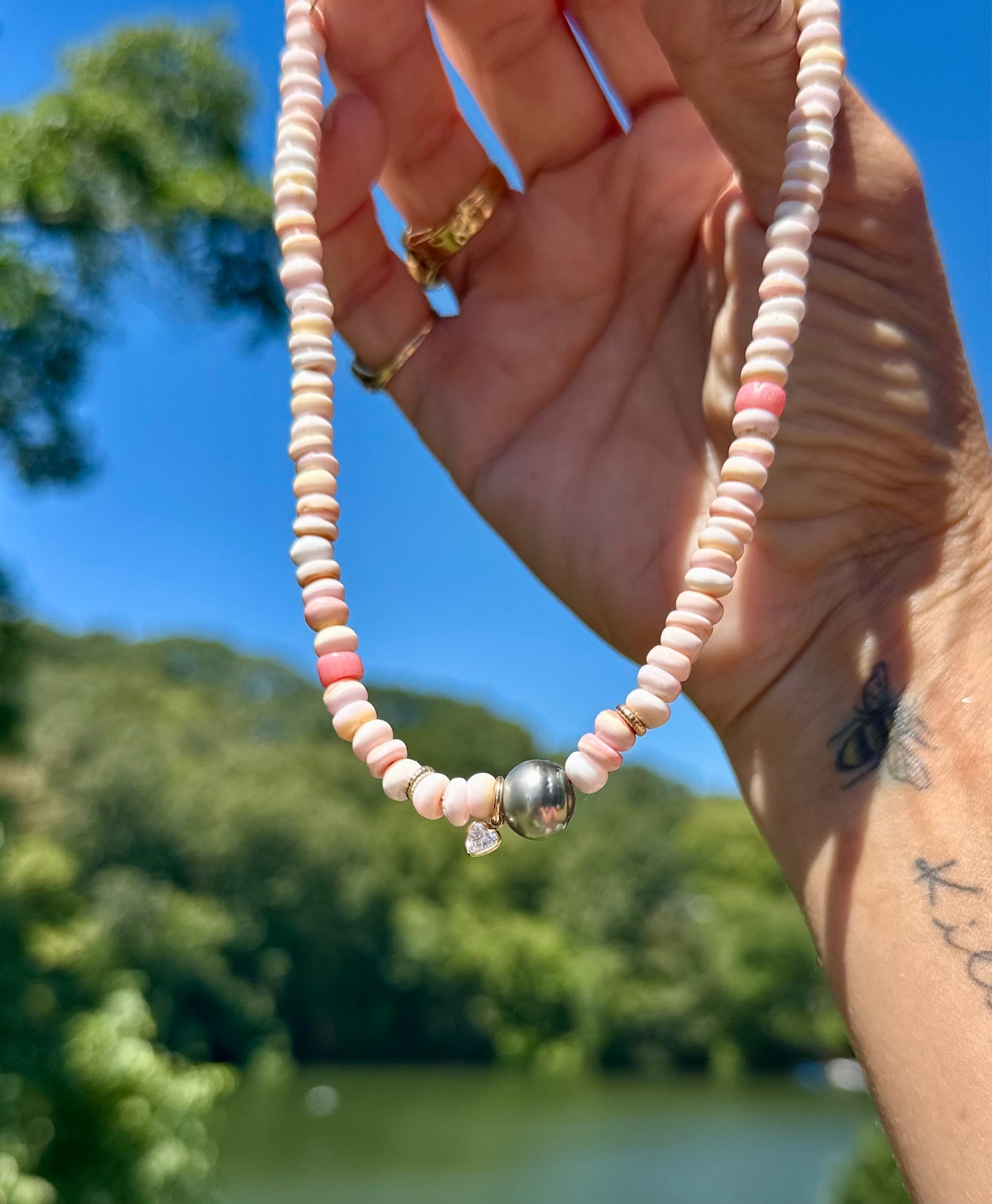 Lunar Heart Necklace
