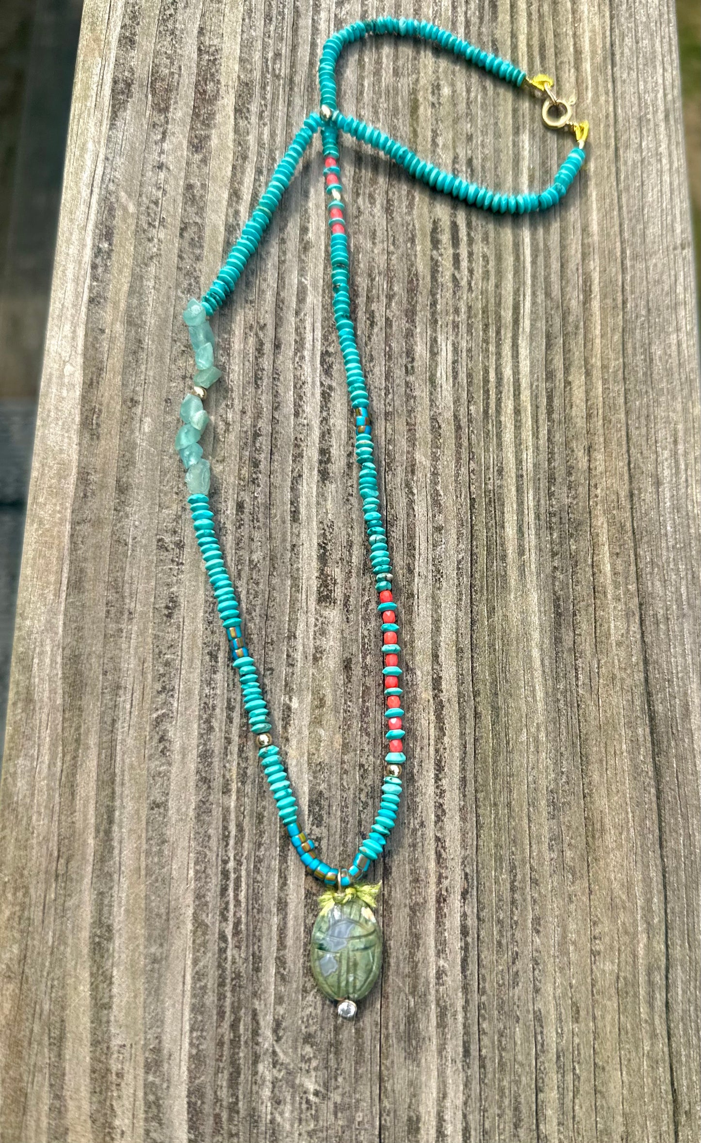 Scarab Rebirth Necklace