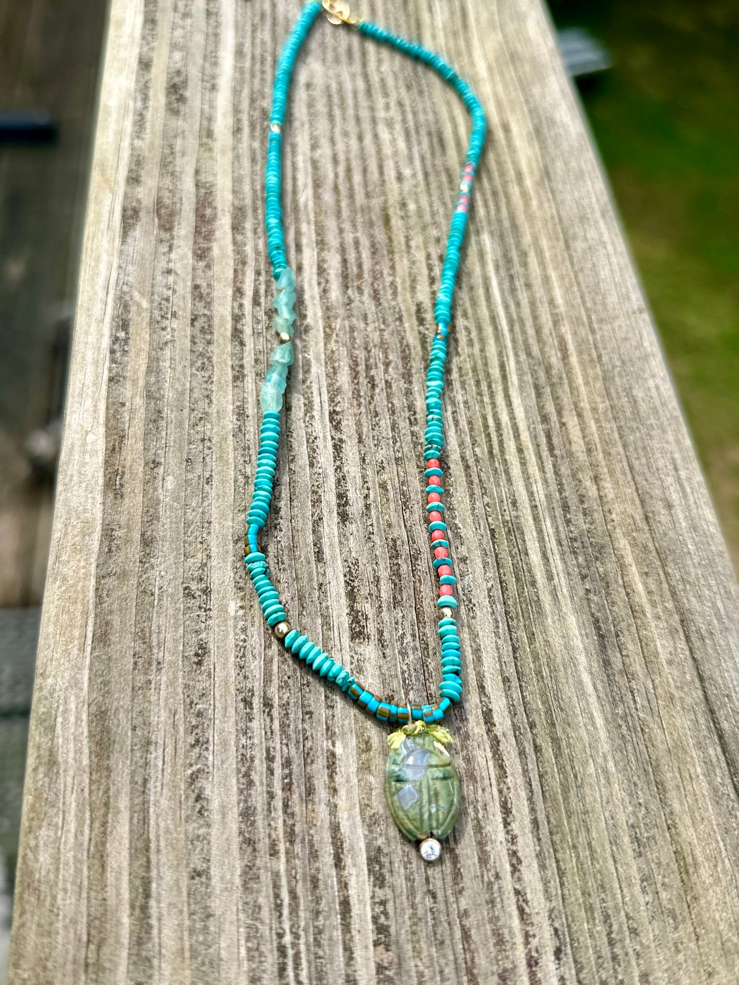 Scarab Rebirth Necklace